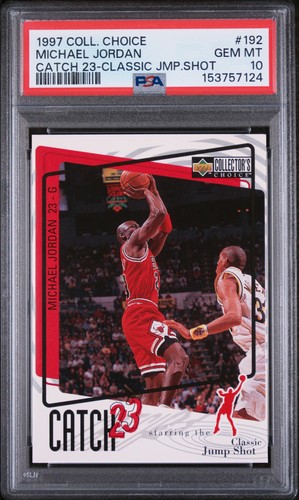 1997 Collector's Choice Michael Jordan #192 card
