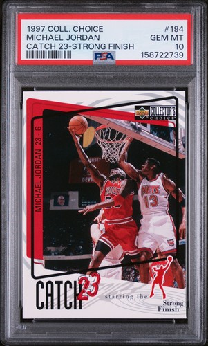 1997 Collector's Choice Michael Jordan #194 card