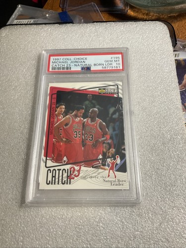 1997 Collector's Choice Michael Jordan #195 card