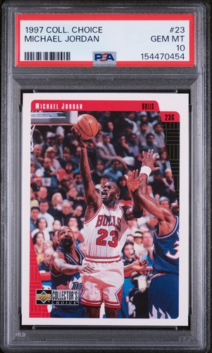 1997 Collector's Choice Michael Jordan #23 card