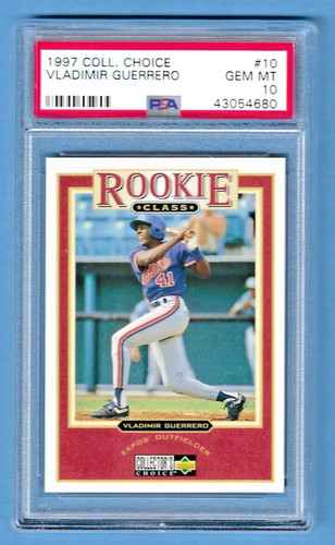 1997 Collector's Choice Vladimir Guerrero #10 card