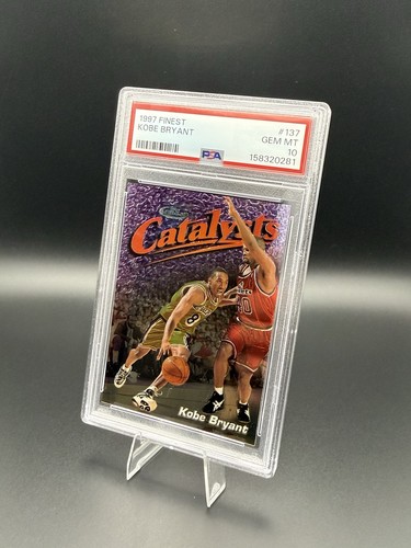 1997 Finest Kobe Bryant #137 card