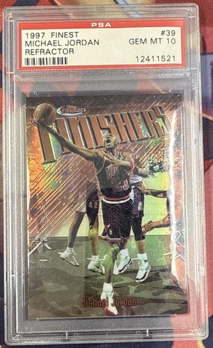 1997 Finest Michael Jordan [Refractor] #39 card