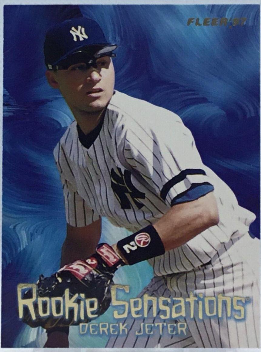 1997 Fleer Rookie Sensations Derek Jeter #7 card