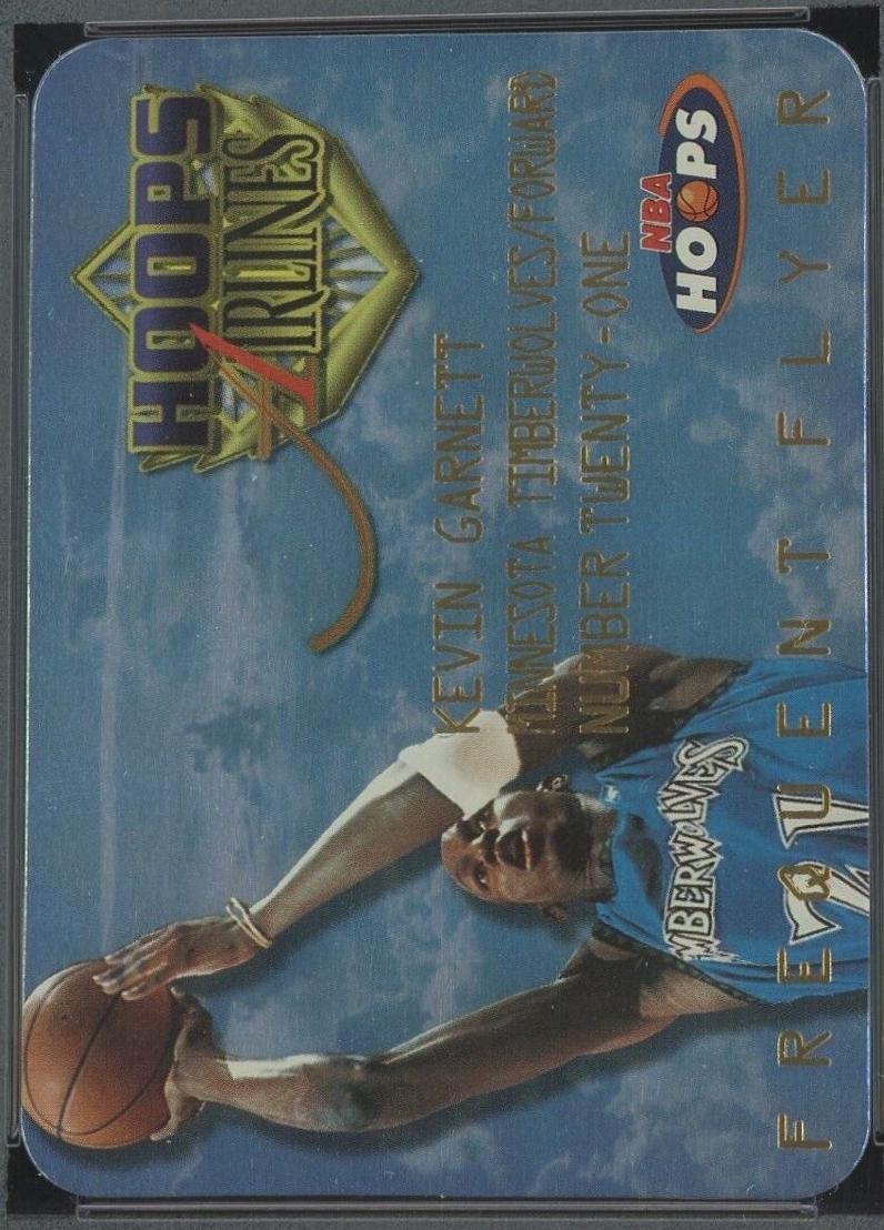 1997 Hoops Frequent Flyer Club Kevin Garnett #12 card