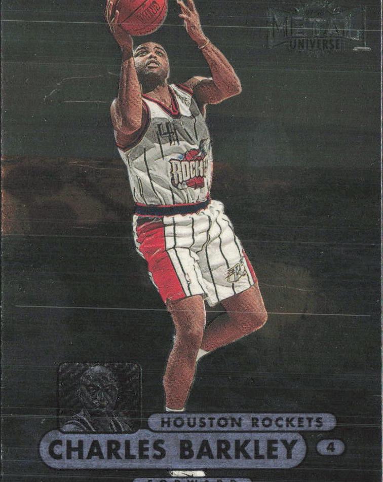 1997 Metal Universe Championship Charles Barkley #45 card