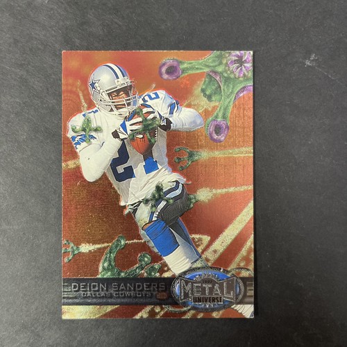1997 Metal Universe Deion Sanders #135 card