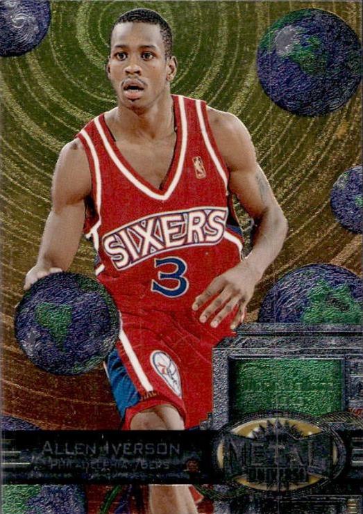 1997 Metal Universe Reebok Allen Iverson [Bronze] #20 card