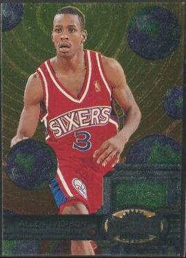1997 Metal Universe Reebok Allen Iverson [Silver] #20 card