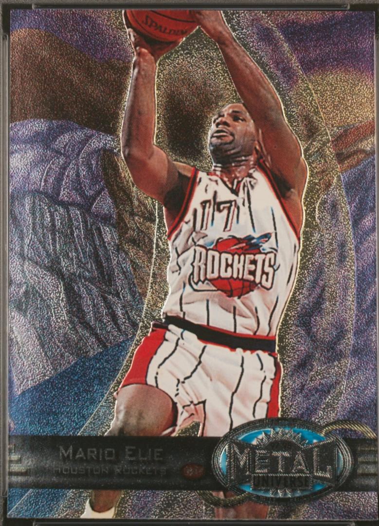 1997 Metal Universe Reebok Mario Elie [Bronze] #32 card