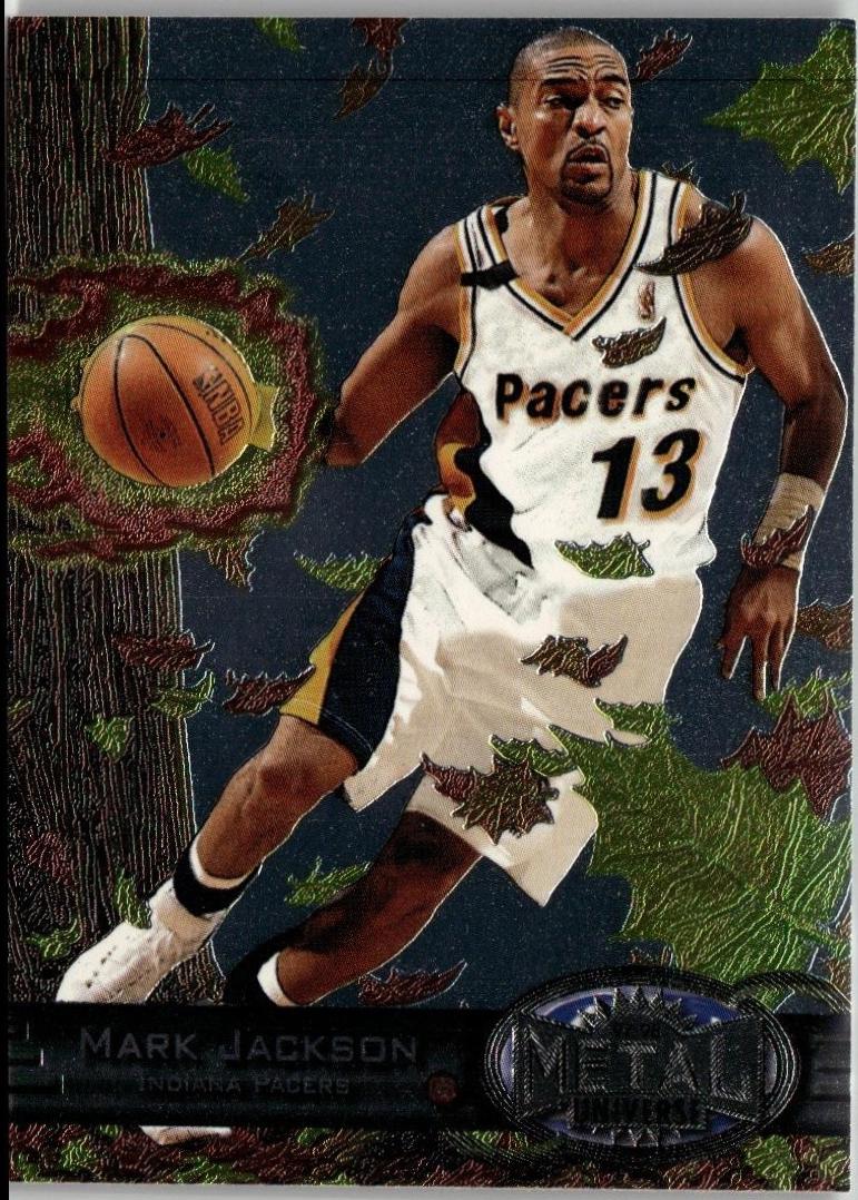1997 Metal Universe Reebok Mark Jackson [Silver] #116 card