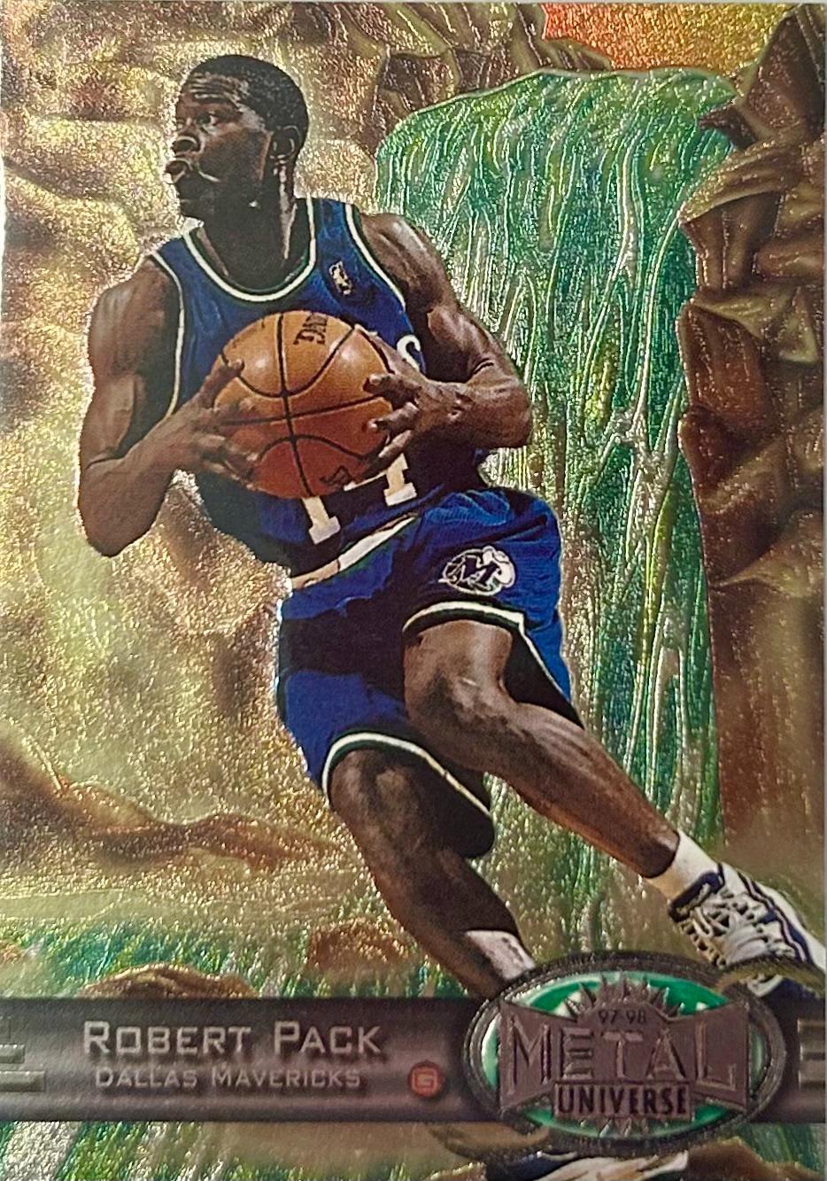 1997 Metal Universe Reebok Robert Pack [Bronze] #91 card