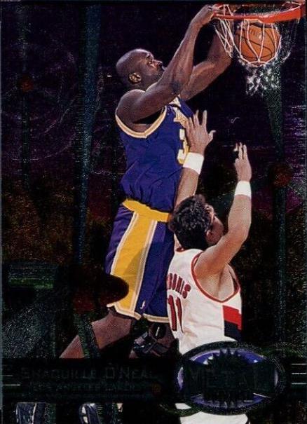 1997 Metal Universe Reebok Shaquille O'neal [Silver] #50 card