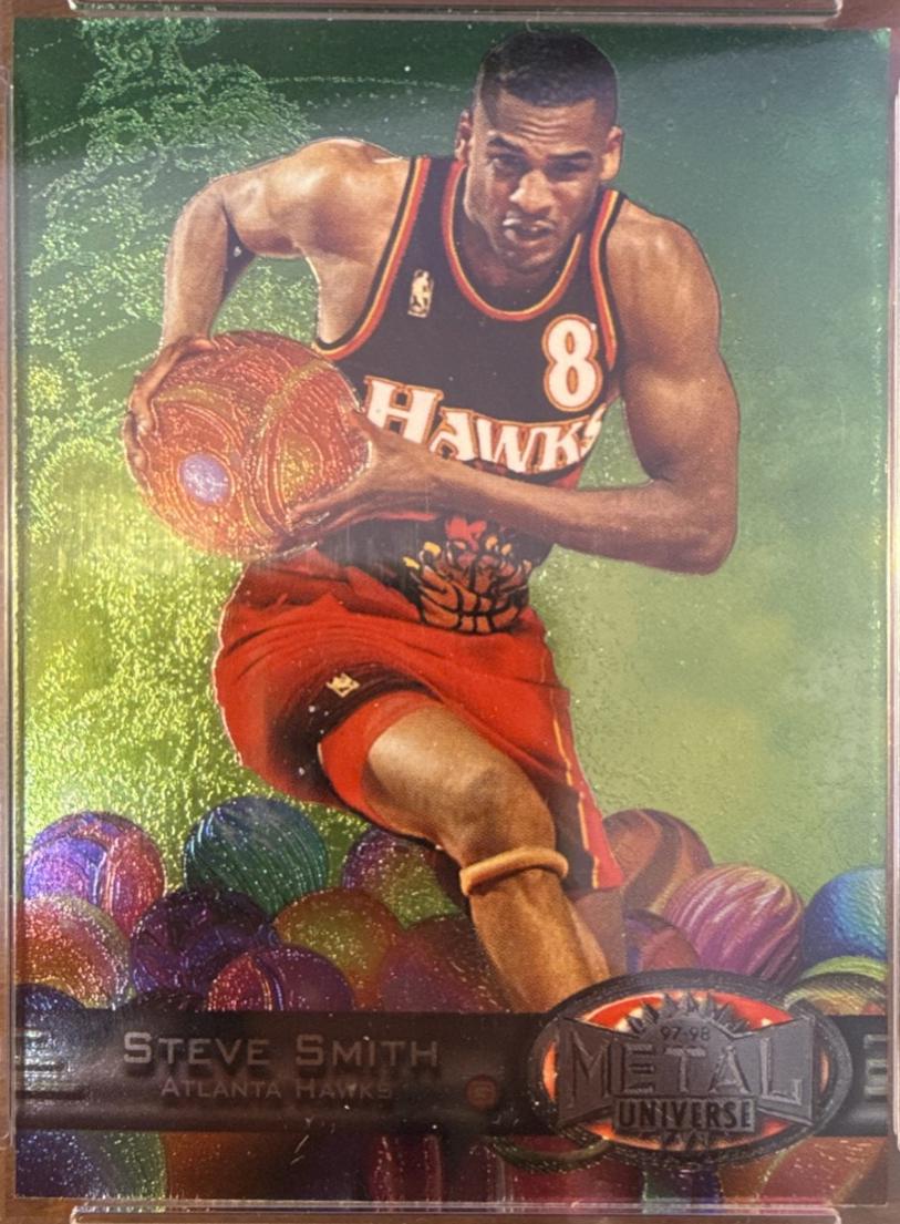 1997 Metal Universe Reebok Steve Smith [Bronze] #6 card