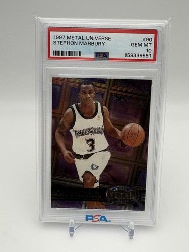 1997 Metal Universe Stephon Marbury #90 card