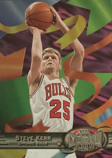 1997 Metal Universe Steve Kerr #58 card