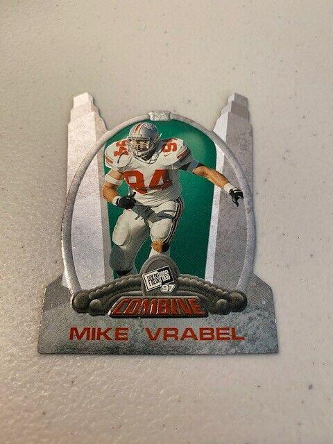 1997 Press Pass Combine Mike Vrabel #28 card