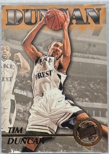1997 Press Pass Tim Duncan #45 card