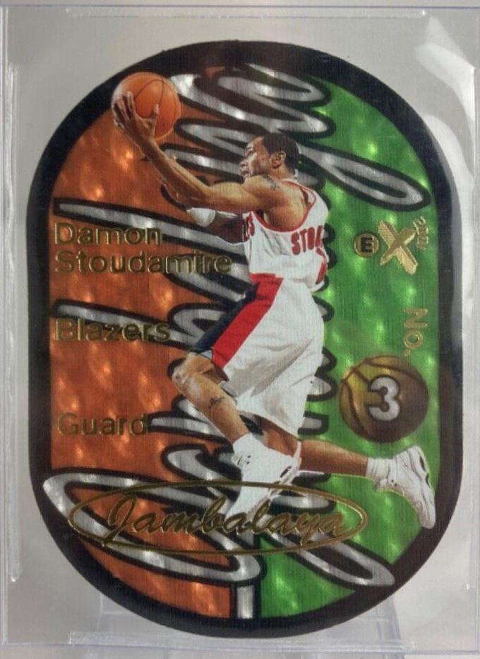 1997 Skybox E X2001 Jambalaya Damon Stoudamire #13 card