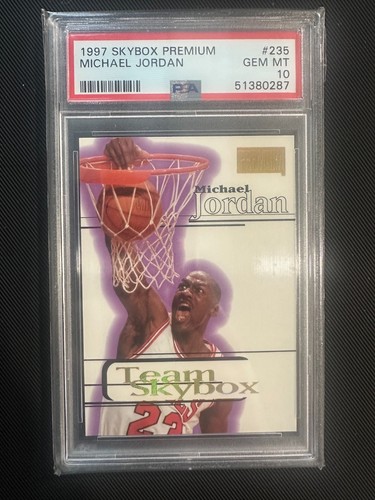 1997 Skybox Premium Michael Jordan #235 card