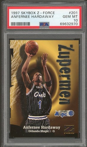 1997 Skybox Z Force Anfernee Hardaway #201 card