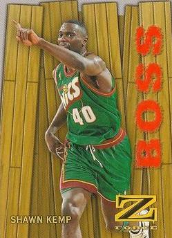 1997 Skybox Z Force Boss Shawn Kemp #11 card