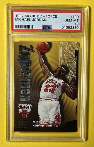 1997 Skybox Z Force Michael Jordan #190 card