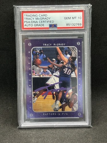 1997 SP Authentic Tracy McGrady #166 card