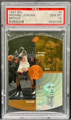 1997 Spx Michael Jordan [Bronze] #6 card