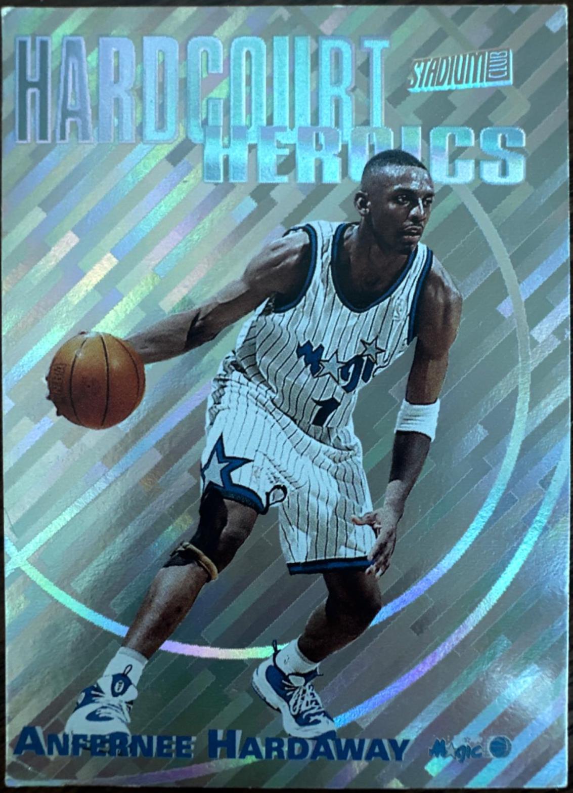 1997 Stadium Club Hardcourt Heroics Anfernee Hardaway #H6 card