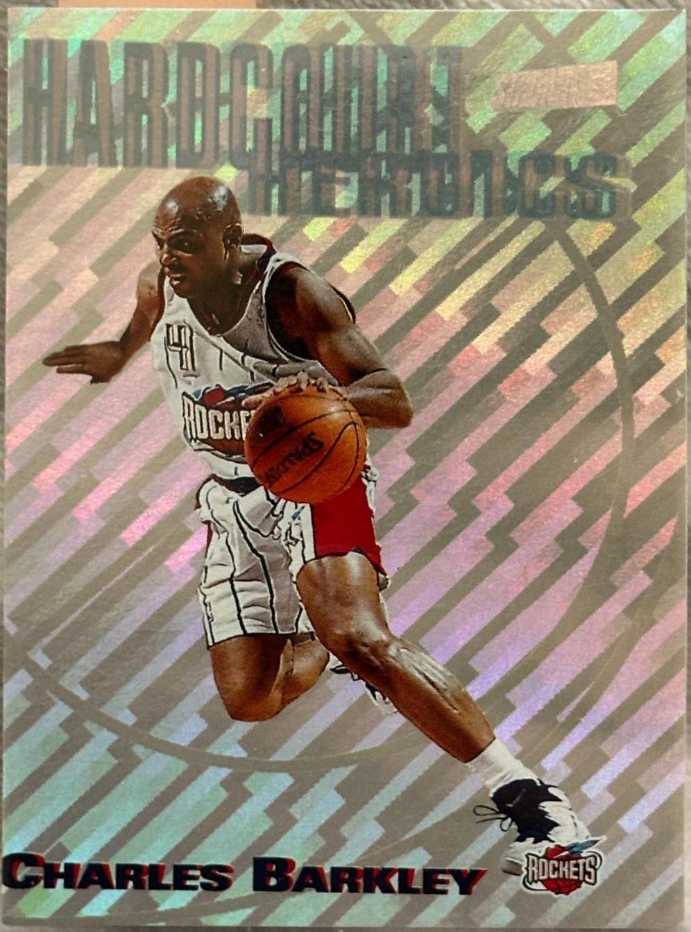 1997 Stadium Club Hardcourt Heroics Charles Barkley #H3 card