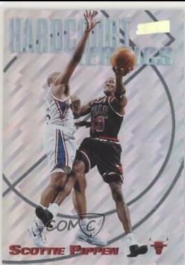 1997 Stadium Club Hardcourt Heroics Scottie Pippen #H9 card