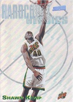 1997 Stadium Club Hardcourt Heroics Shawn Kemp #H5 card
