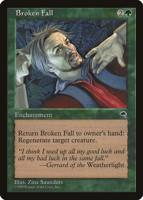1997 Tempest Broken Fall #216 card