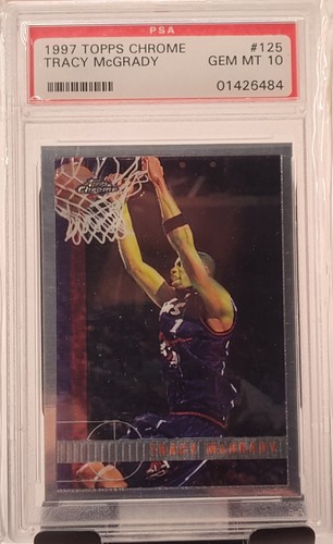 1997 Topps Chrome Tracy McGrady #125 card