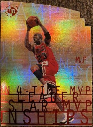 1997 UD3 Michael Jordan #3-3 card