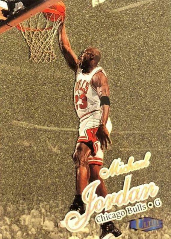 1997 Ultra Michael Jordan [Gold Medallion] #23G card