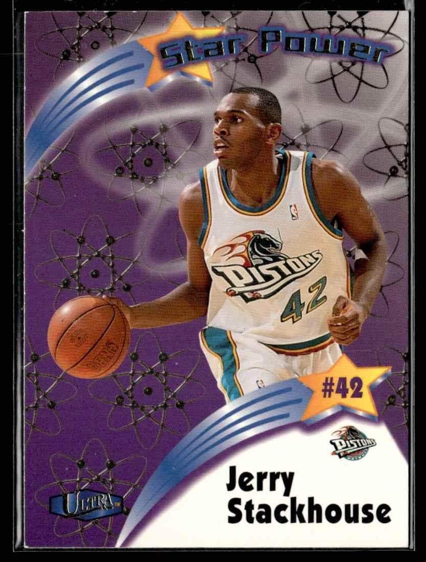 1997 Ultra Star Power Jerry Stackhouse #20 card