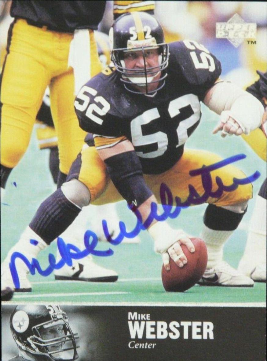 1997 Upper Deck Legends Mike Webster [Autograph] #AL-176 card