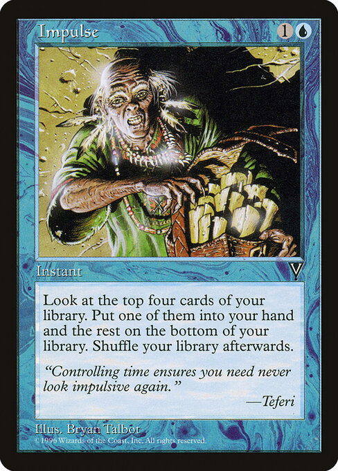 1997 Visions Impulse card