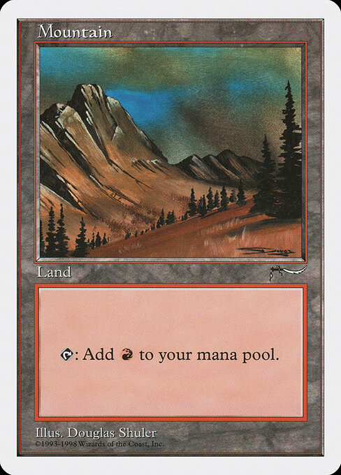 1998 Anthologies Mountain #82 card