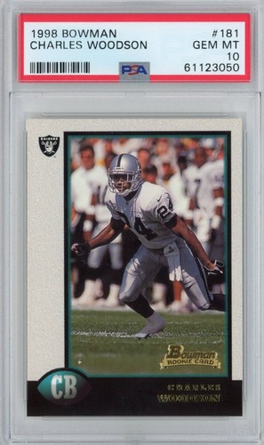1998 Bowman Charles Woodson #181 card