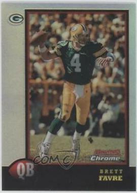 1998 Bowman Chrome Preview Brett Favre [Refractor] #BCP6 card