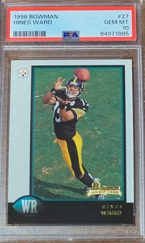 1998 Bowman Hines Ward #27 card