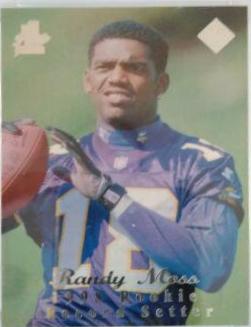1998 Collector's Edge 1st Place Randy Moss [Record Setter] #157 card
