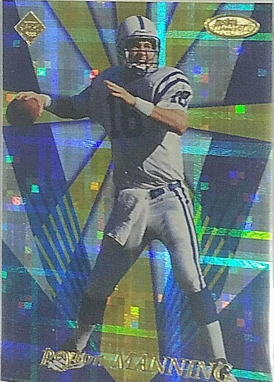 1998 Collector's Edge Masters Rookie Masters Peyton Manning #RM1 card
