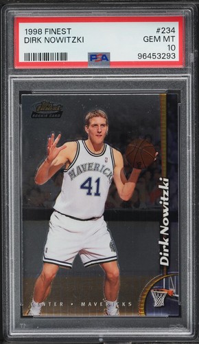 1998 Finest Dirk Nowitzki #234 card
