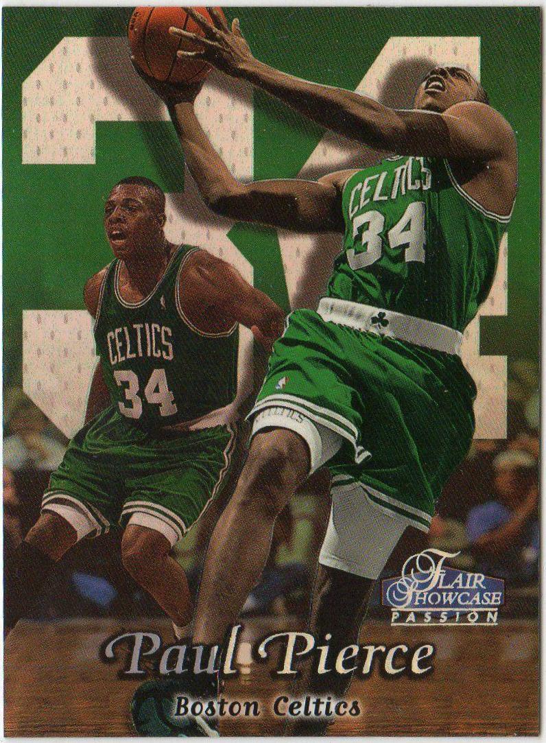 1998 Flair Showcase Paul Pierce [Row 2] #29 card