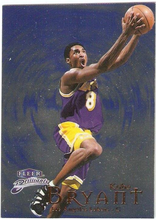 1998 Fleer Brilliants Kobe Bryant [Blue] #70B card