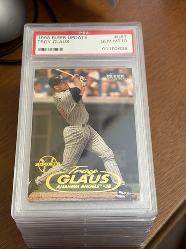 1998 Fleer Update Troy Glaus #U87 card